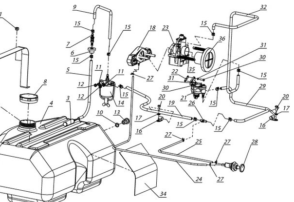 Воздухоочиститель К-65Ж /Буран
