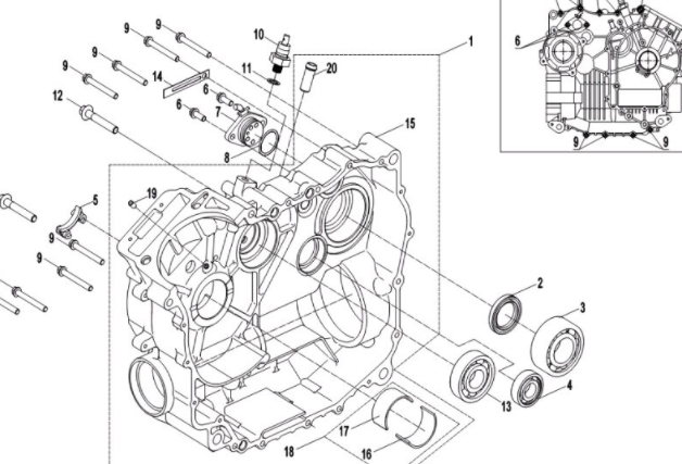 Датчик режимов КП ATV /СМК X8
