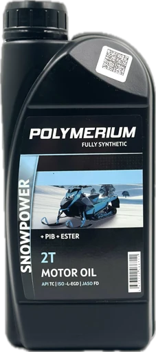 Масло POLYMERIUM SNOWPOWER 2T (синтетика) 1л.