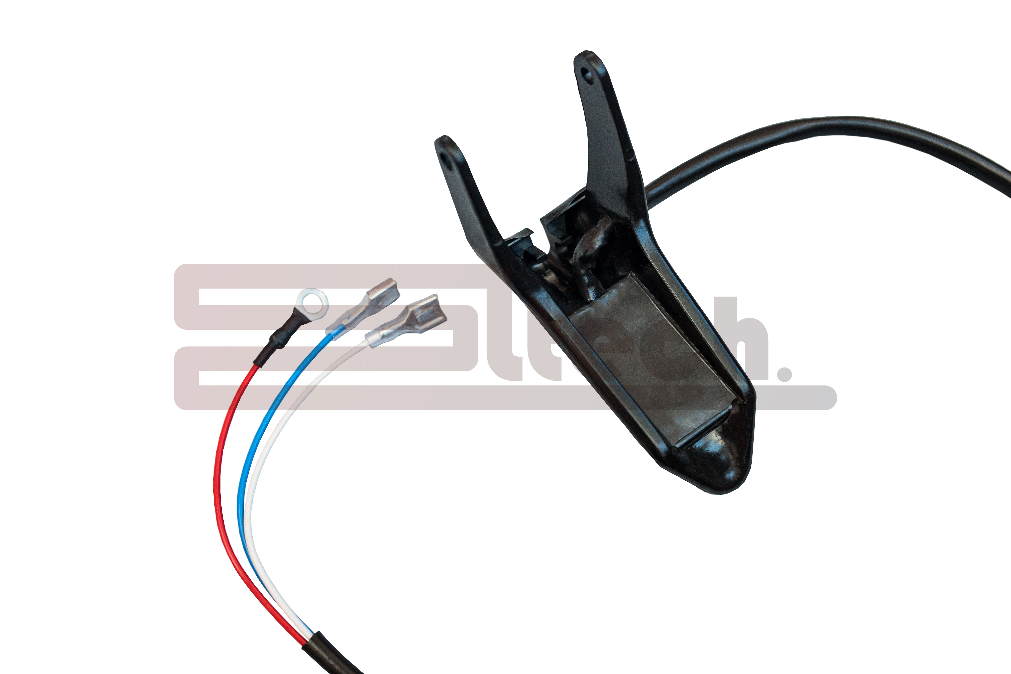 Рычаг газа пласт. с подогревом /Тайга (ЭР-27-2Р) компл.