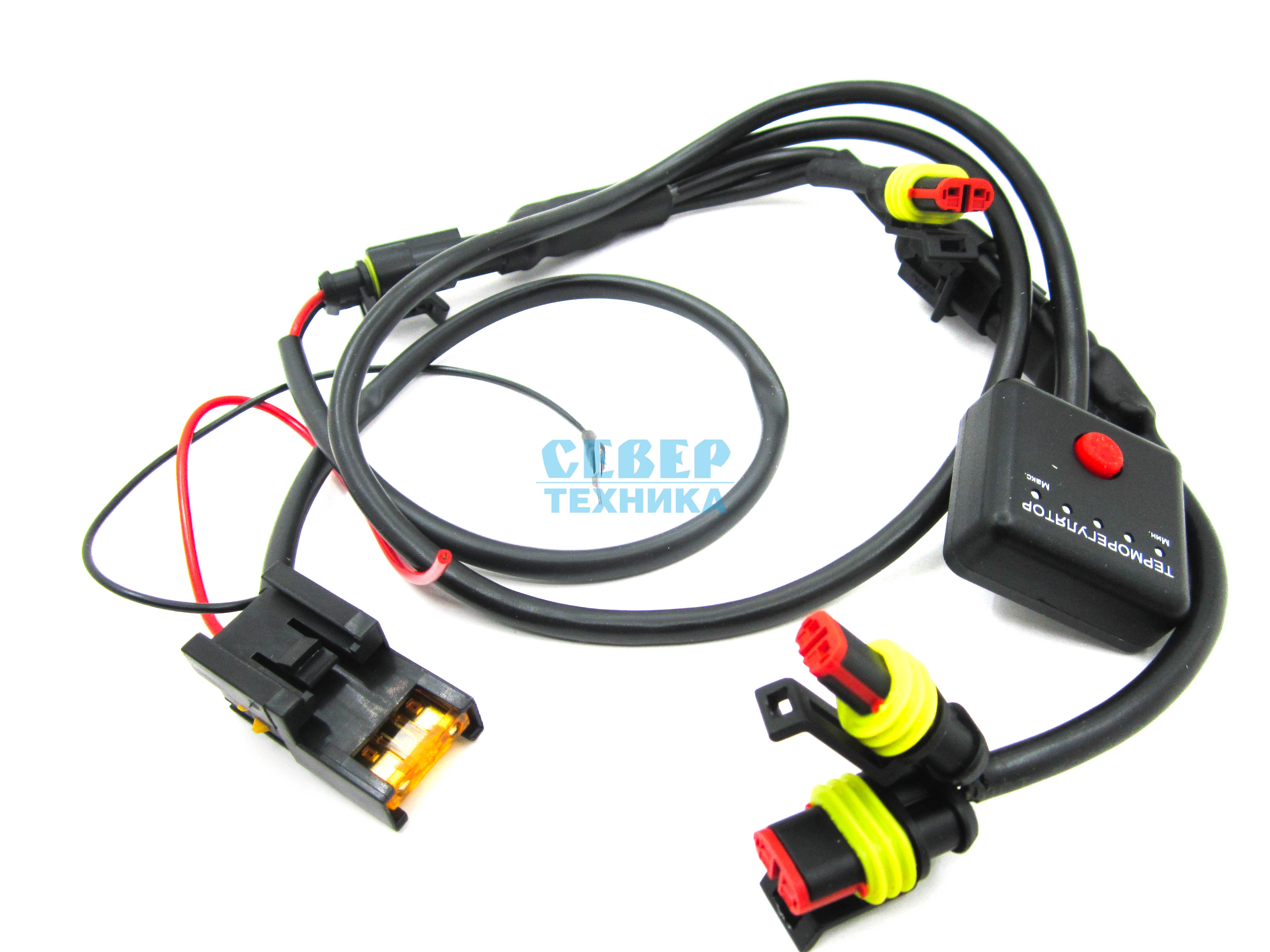 Ручки руля и курок газа RM с подогревом РГТ23 с терморегулятором