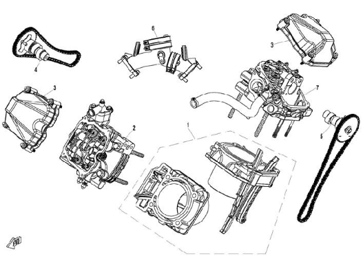 Коллектор впускной в сборе Х8 ATV /СФ 800-U8 EFI