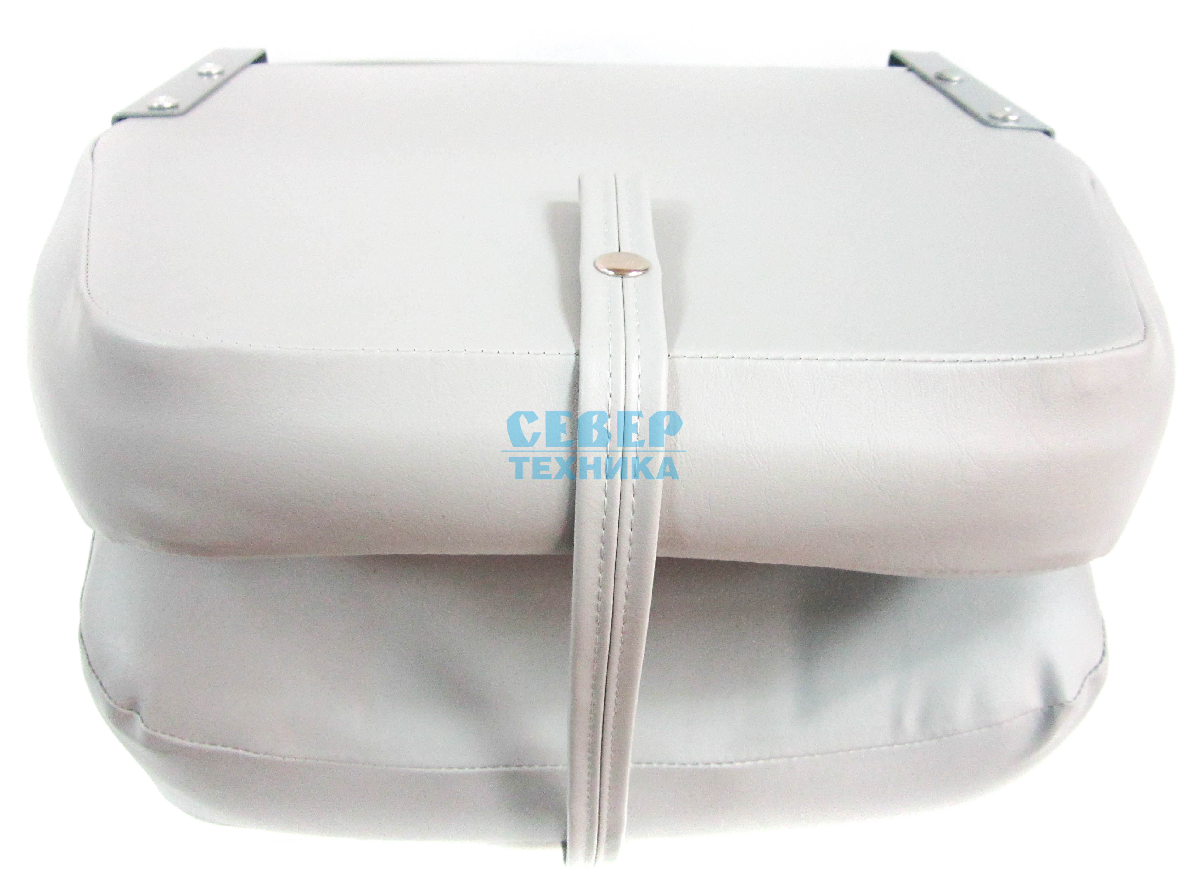 Сиденье мягкое складное Classic Low Back Seat, серо-синее 