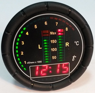 Индикатор температуры двиг. ТЕРМИКО ЦИТД-6 (с датчиками)