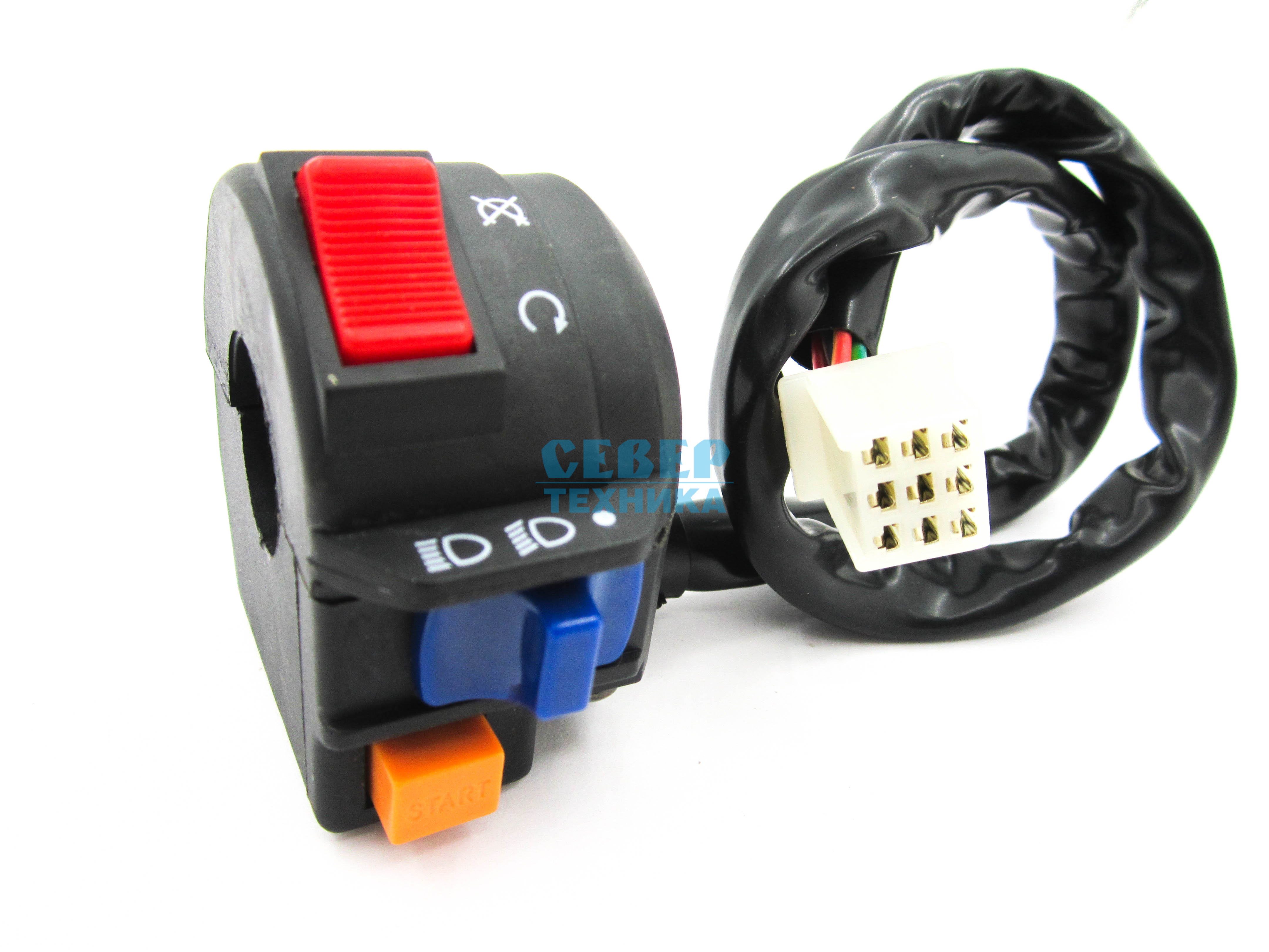 Переключатель (блок переключателей) левый /DINGO Т150