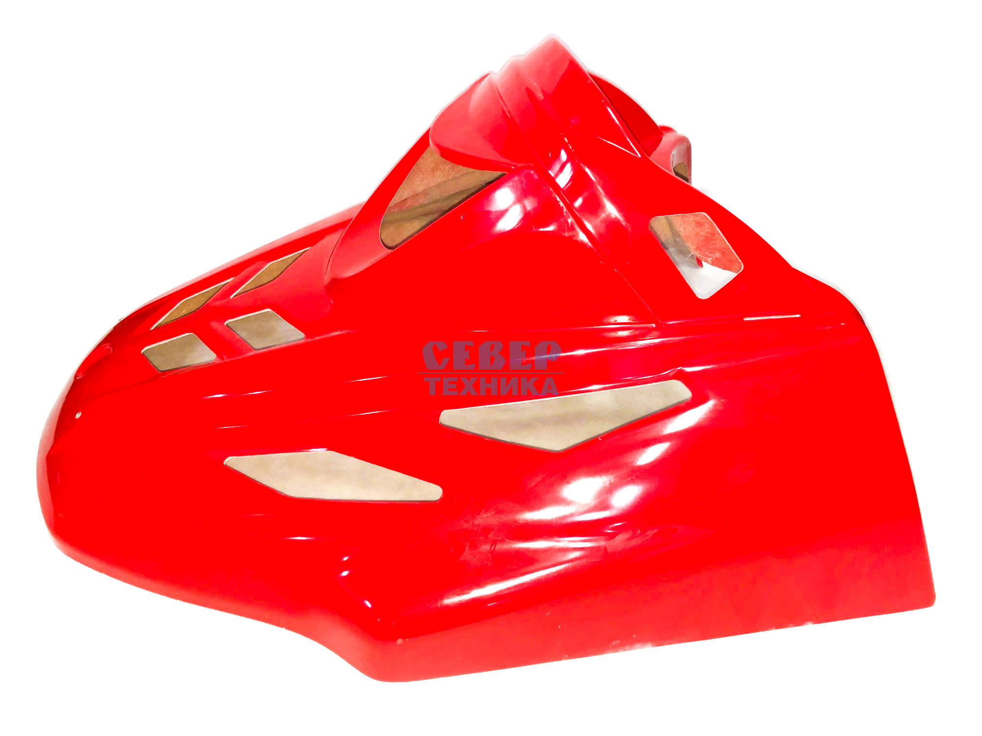 Капот сварной /Тайга Варяг 500,550 (красный, нов/обр, не ориг.)