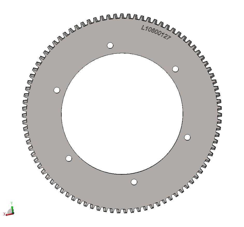 Шестерня (венец) эл/старт. (Denso) /Тайга RM