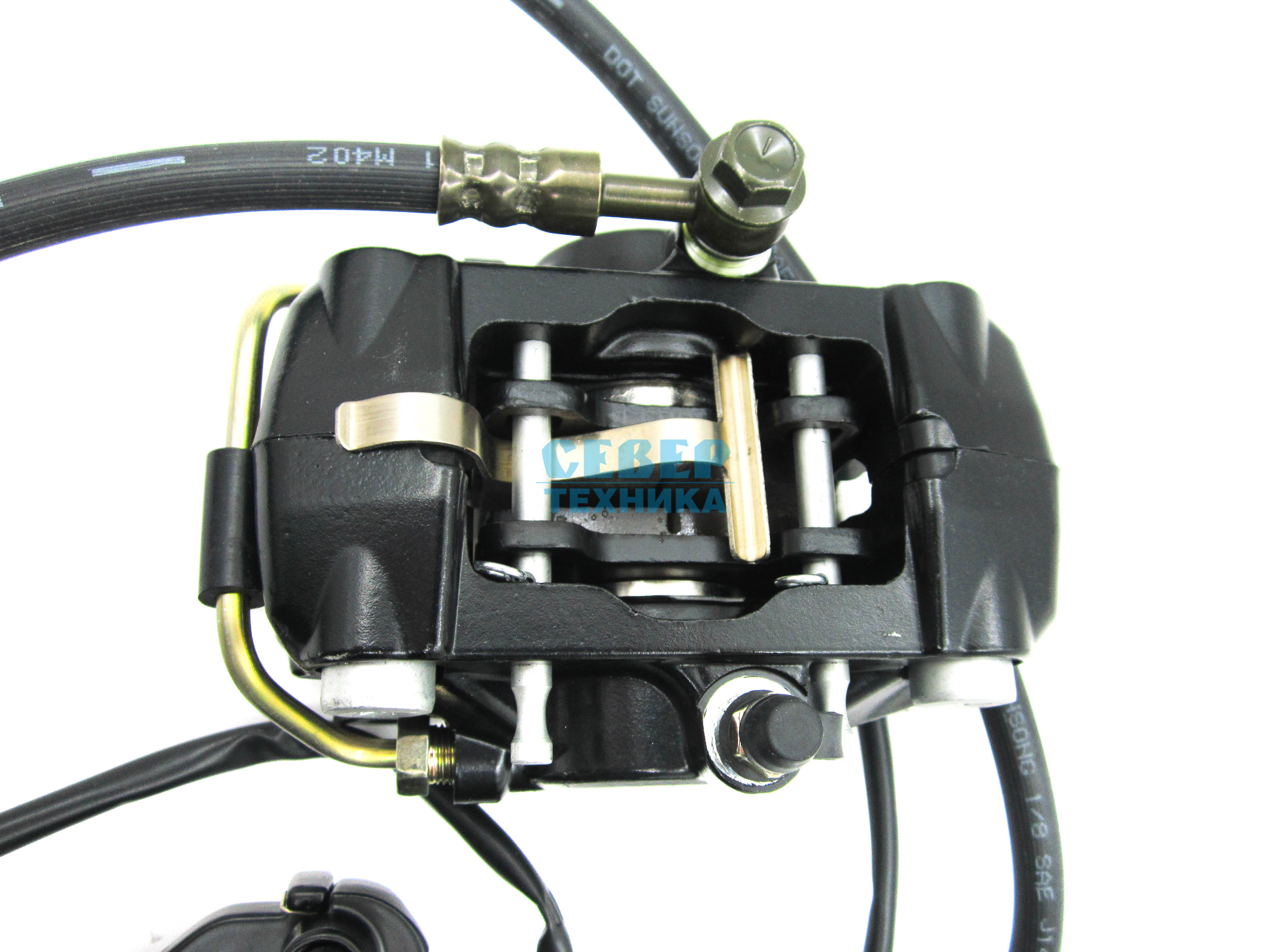 Тормоз гидравлический со жгутом /Тайга 550/551/800/850/Лидер RM