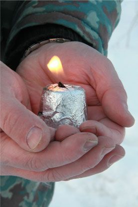 Свеча декоративная Огонь Лебедева 0,2/2