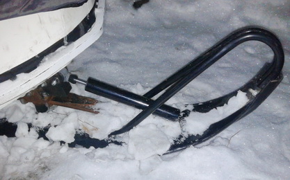 Амортизатор на лыжу DD с крепежом /Буран тюнинг