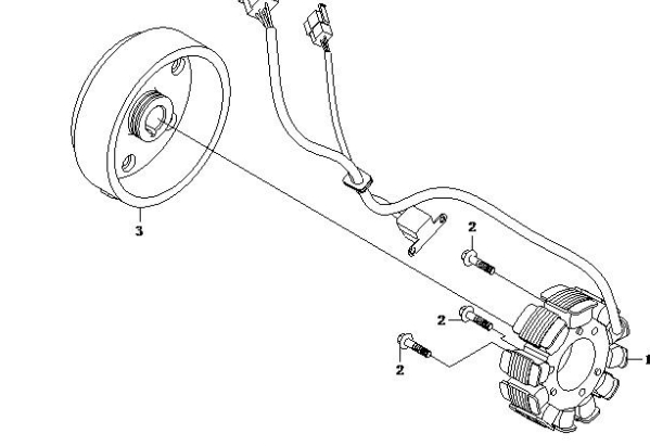 Ротор магнето ATV /СМК 500-A/2A/X5