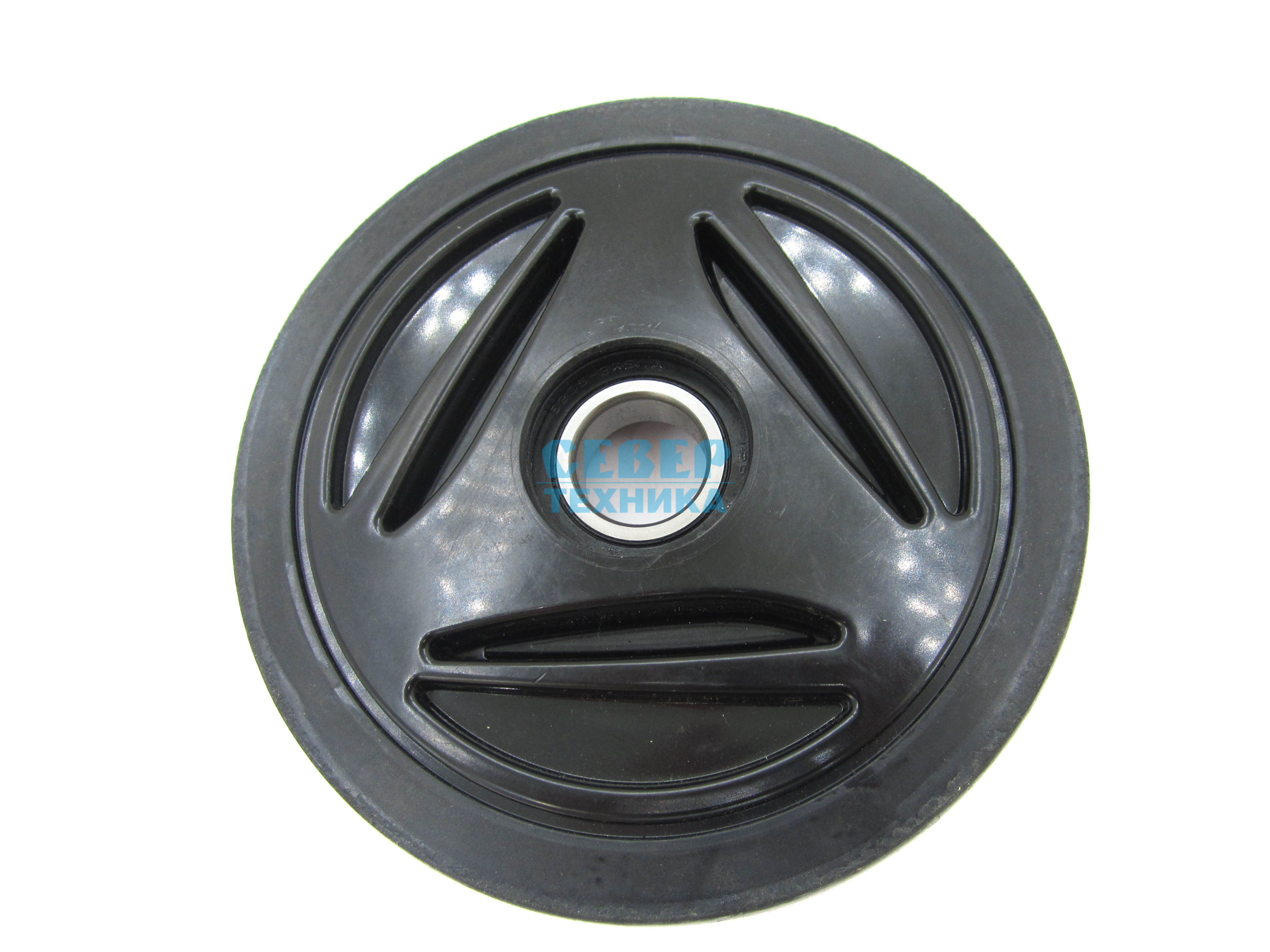 Каток /BRP (D нар. 165мм, вн. 52мм  черный, KIMPEX) с п-к 6205