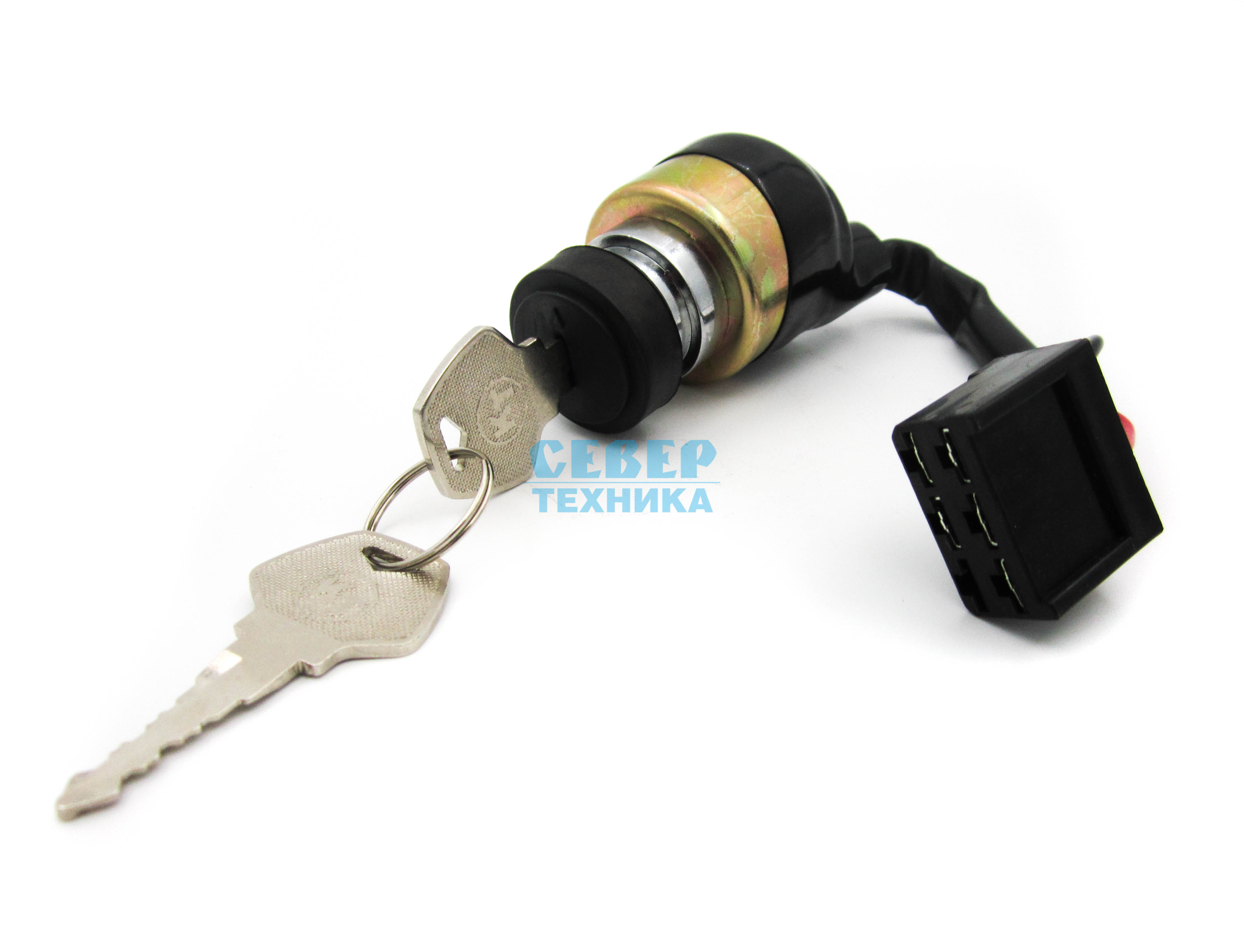 Замок зажигания со жгутом /Тайга-Буран (не ориг.)