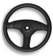 Колесо рулевое V60B /черное, 350мм (Италия)