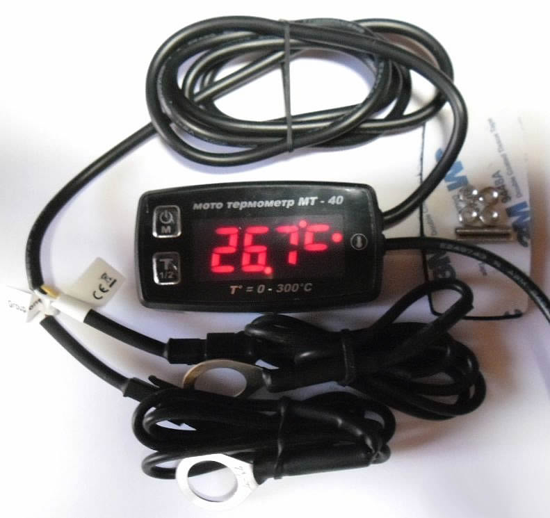 Индикатор температуры двигателя (под 2-е свечи)