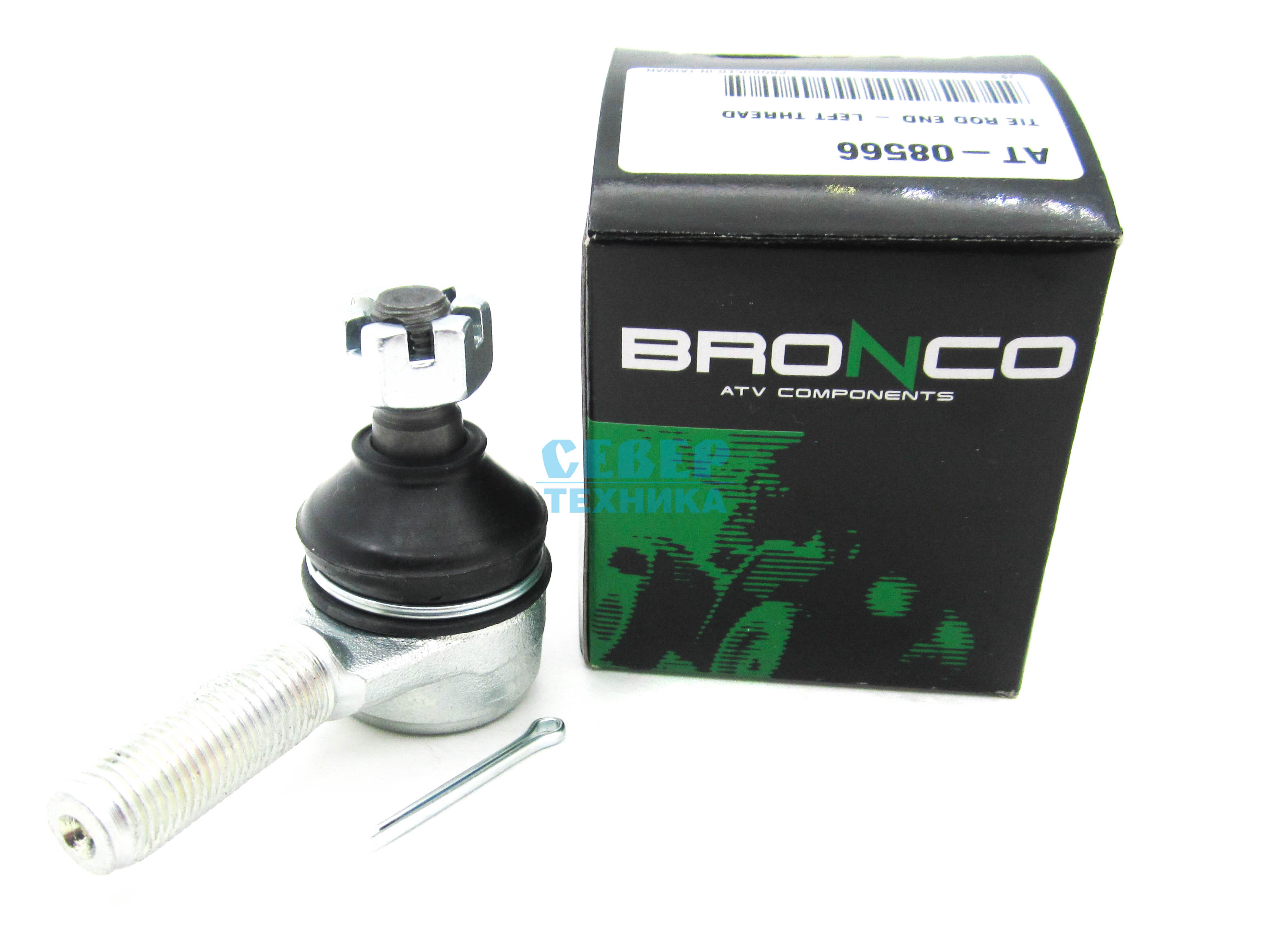 Наконечник рулевой ATV /СФ 500, X5, X6, X8 (левая резьба) Bronco