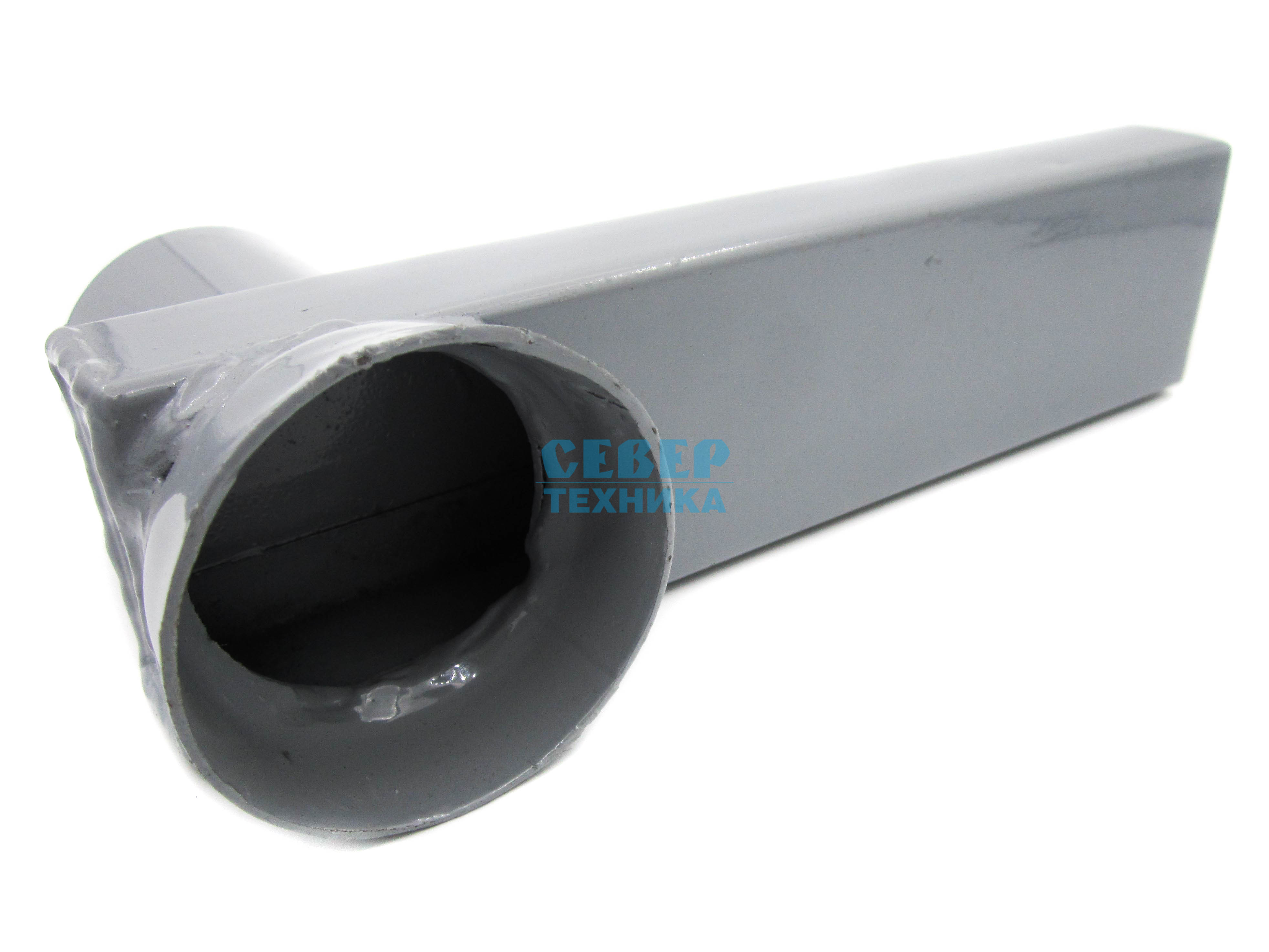 Патрубок впускной бок/выхлоп /Буран (короткий)