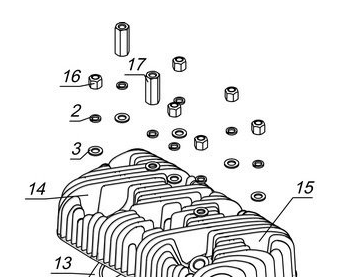 Гайка головки малая /Буран