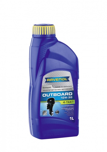 Масло RAVENOL Outboard 4T 1л. 10W30 п/синт