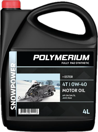 Масло POLYMERIUM SNOWPOWER 0W-40 4Т 1л.