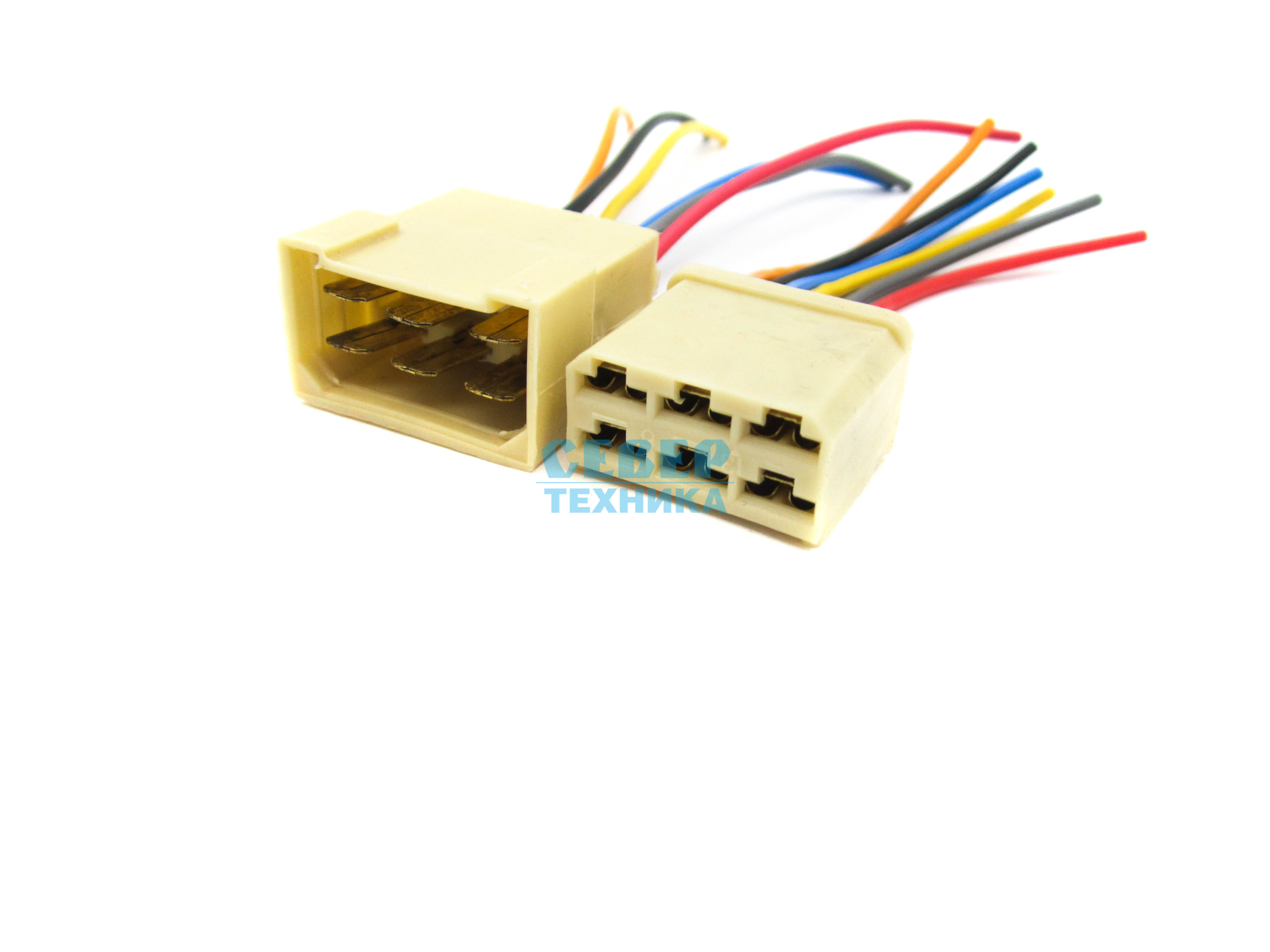 Разъём электр. 4-пр. (влаго/защ.) /CARGEN