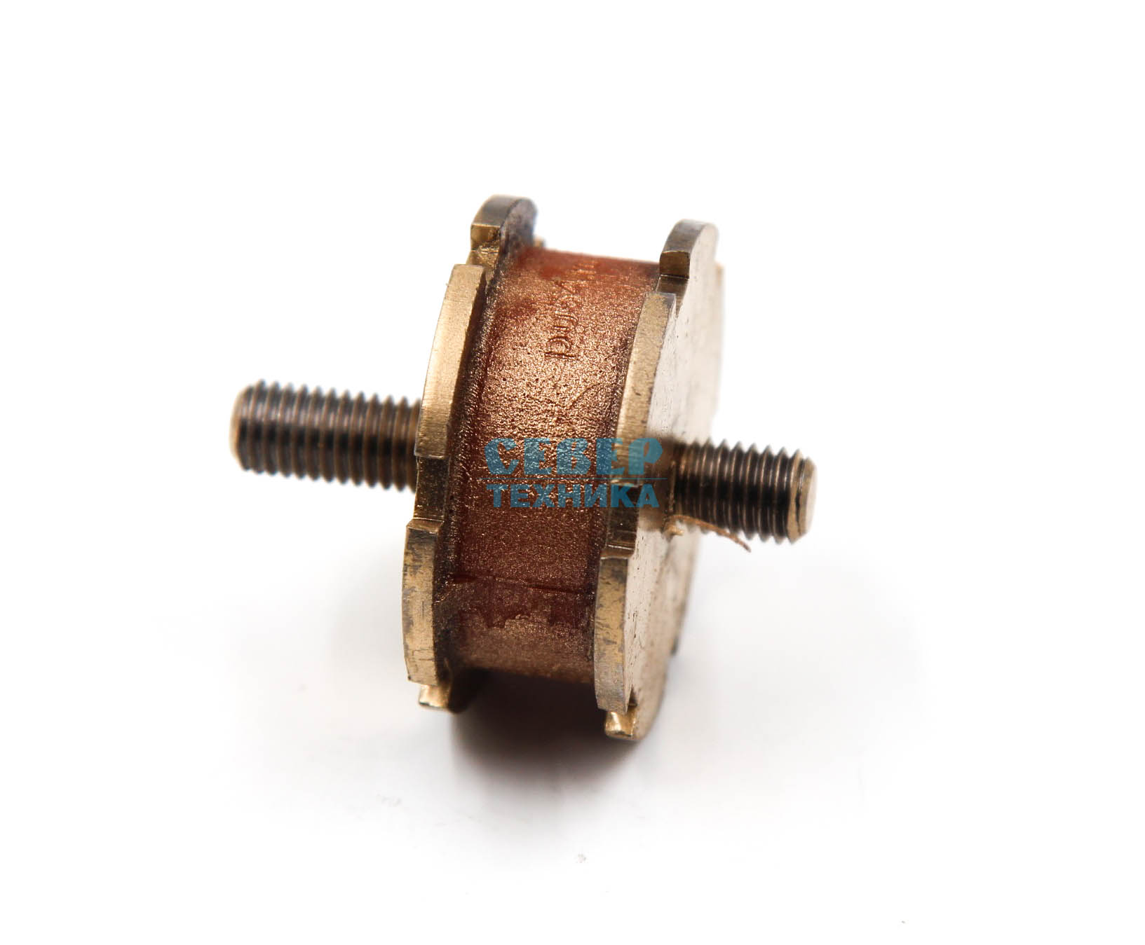 Амортизатор подушка двигателя /Тайга Полиуретан, длина болтов 14,24 мм