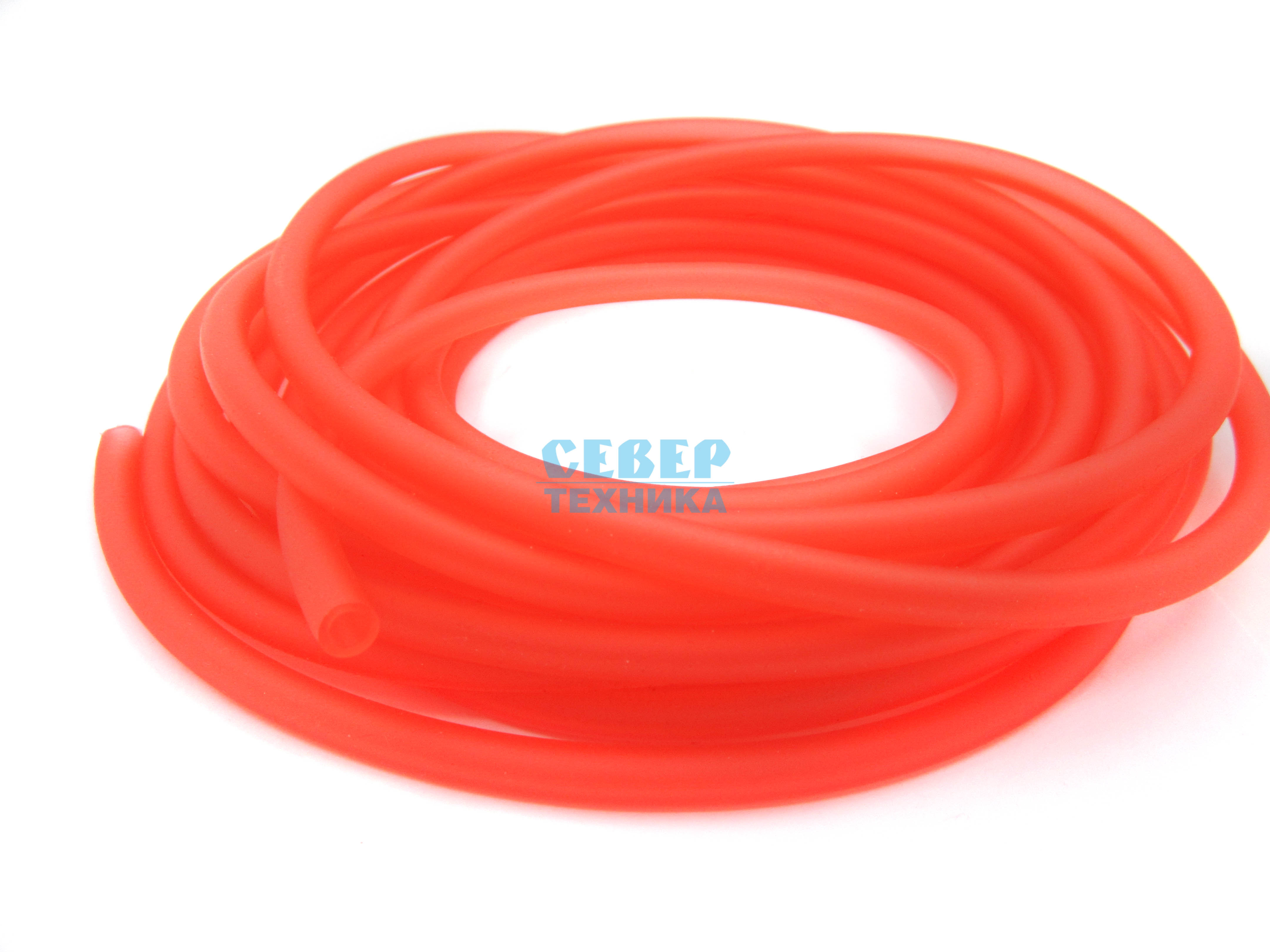 Шланг топливный D4 ЦВЕТНОЙ 1метр (бухта 20м)