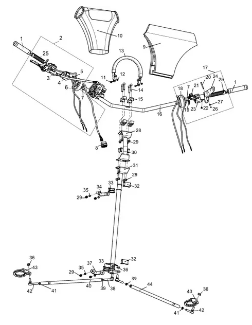 Тяга рулевая /Тайга RM