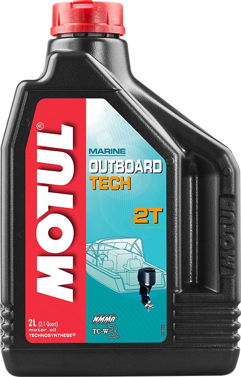 Масло MOTUL Outboard TECH 2Т (п/синтетика) 2л.