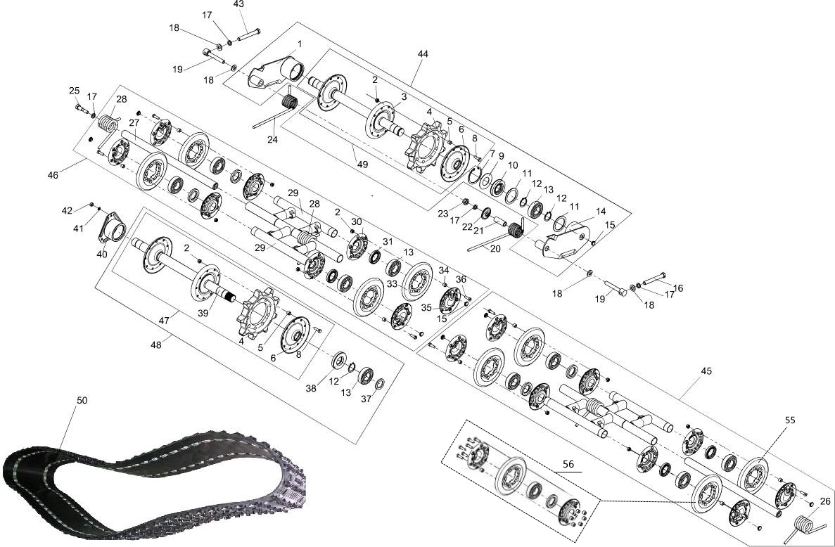 Кольцо стопорное D52 DIN472 большое /Буран, Тайга (задн. подв.)