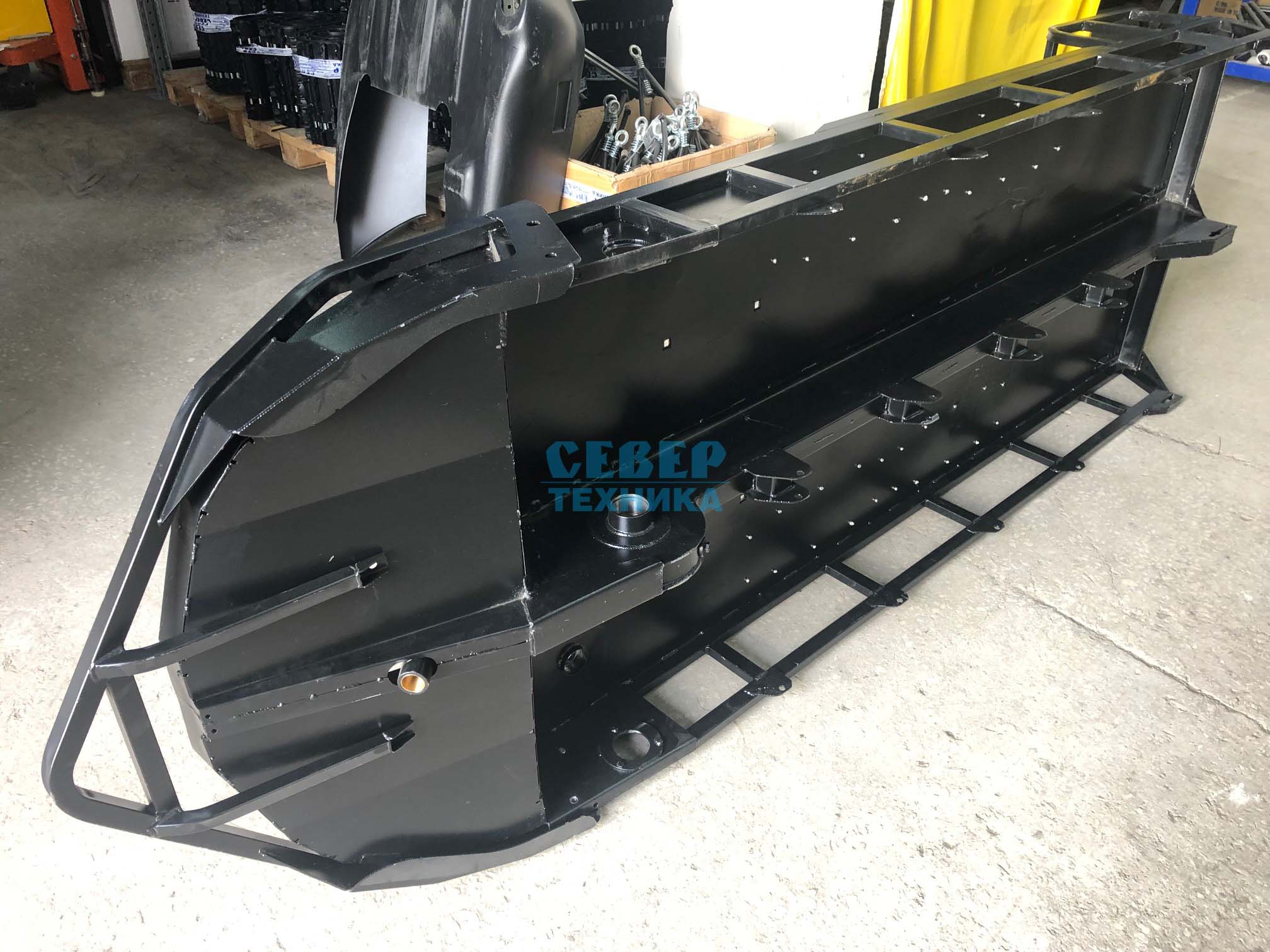 Рама-корпус с/х Буран 640МД  (открытого типа, с бампером)