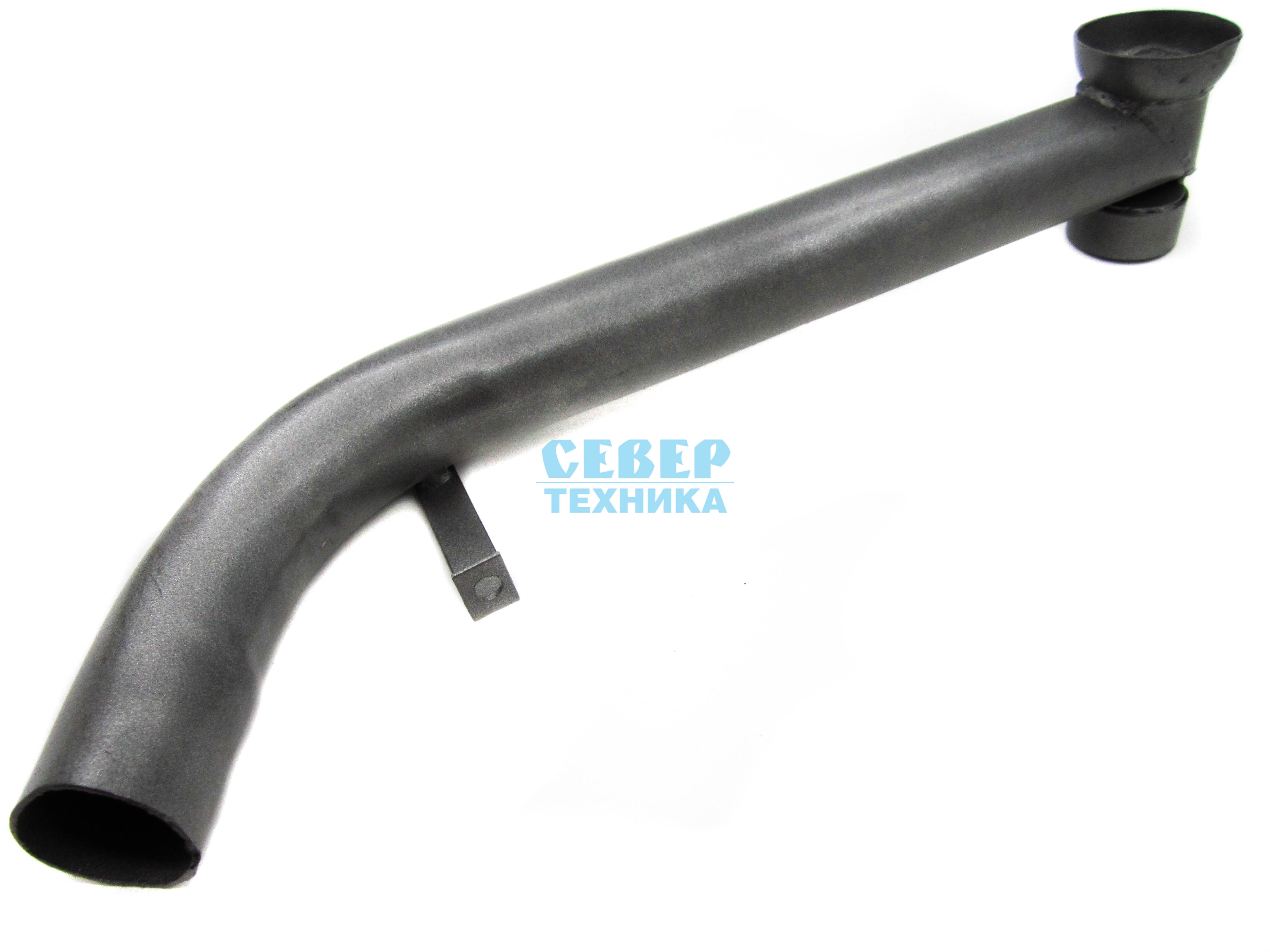 Патрубок впускной бок/выхлоп /Буран (длинный)
