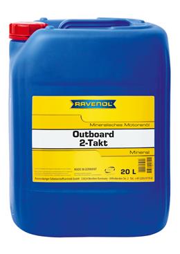 Масло RAVENOL Outboard 2T (минеральное) 20л.