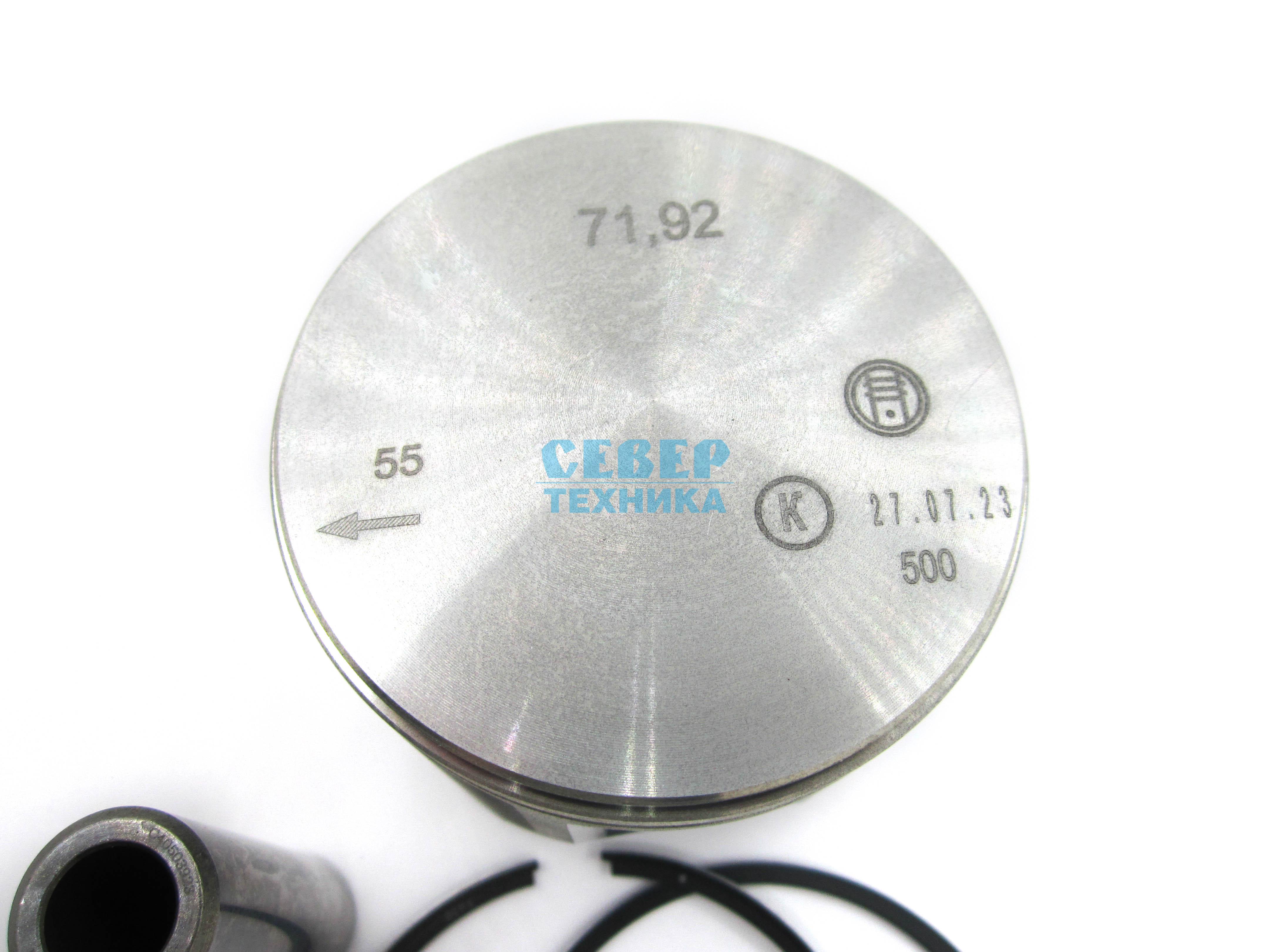 Поршень /Тайга 500 RM (порш. 1шт, палец, стопор. кольца, порш. кольца) 