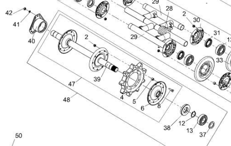 Ступица вал ведущего /Буран