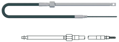 Трос рулевой SC-18 (M-58) 13" (3962 см) Multiflex /Индия