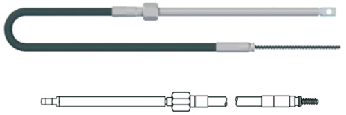 Трос рулевой SC-16 (M-66) 14" (4267 см) Multiflex /Индия