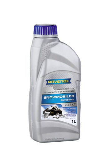 Масло RAVENOL Snowmobiles 2T (п/синтетика) 1л.