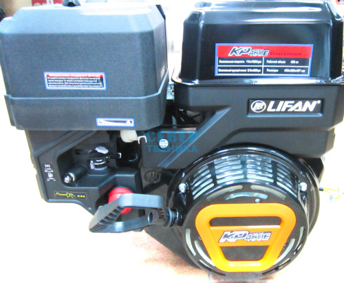 Двигатель LIFAN 20 л.с. 4Т, 25 мм, эл/стартер с кат./осв. 12В7А84ВТ
