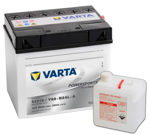 Аккумулятор VARTA 12V/25Аh/300А /Германия