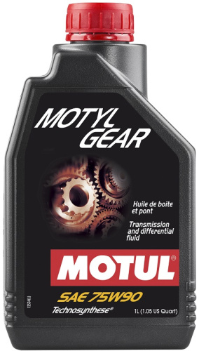 Масло MOTUL трансмиссионное Gear 75W-90 12*1л. (п/синтетика)